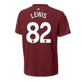 Manchester City Rico Lewis #82 Tredje Kläder 2024-25 Kortärmad